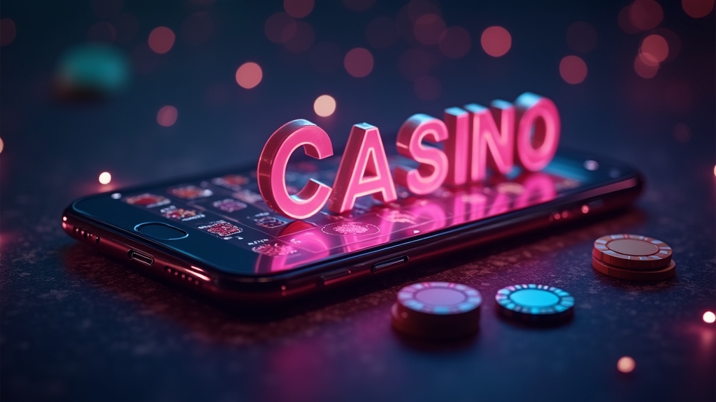 Malinaw na mobile casino interface sa telepono na mabilis gamitin